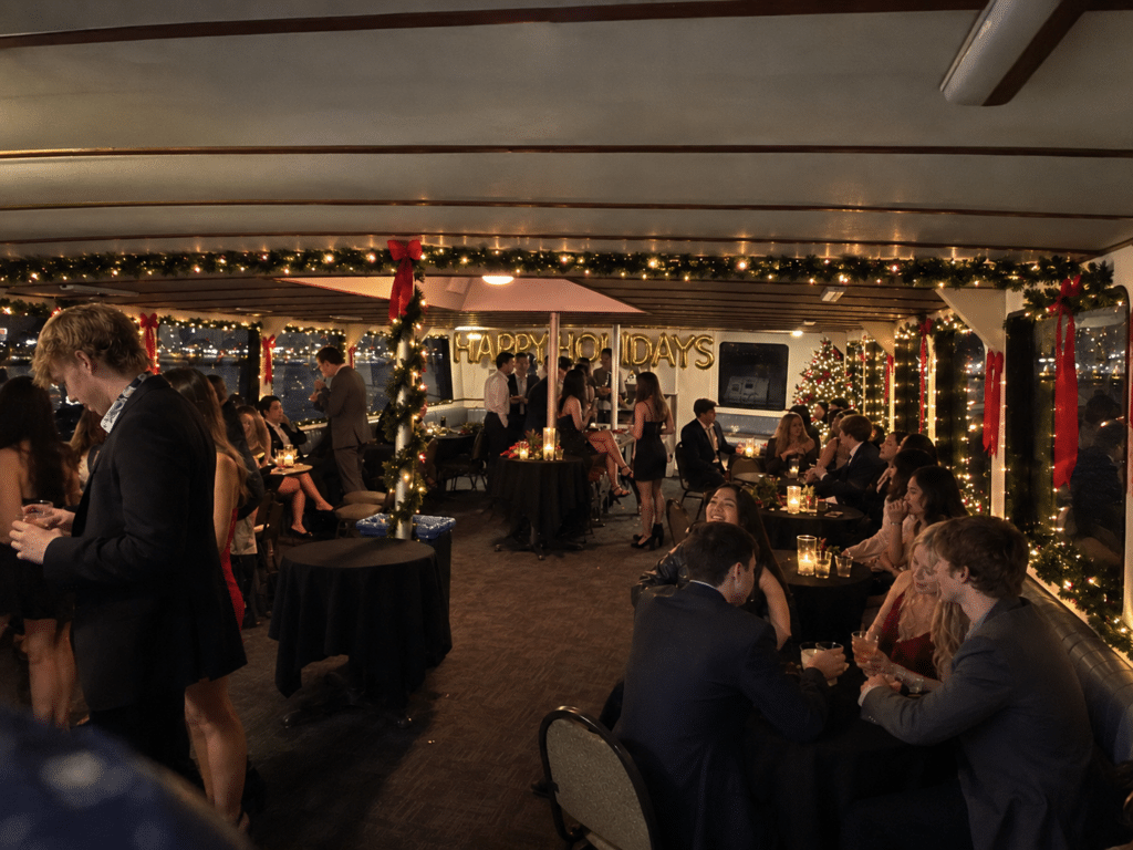 Festive Yacht Holiday Party _ Los Angeles Yacht Charter