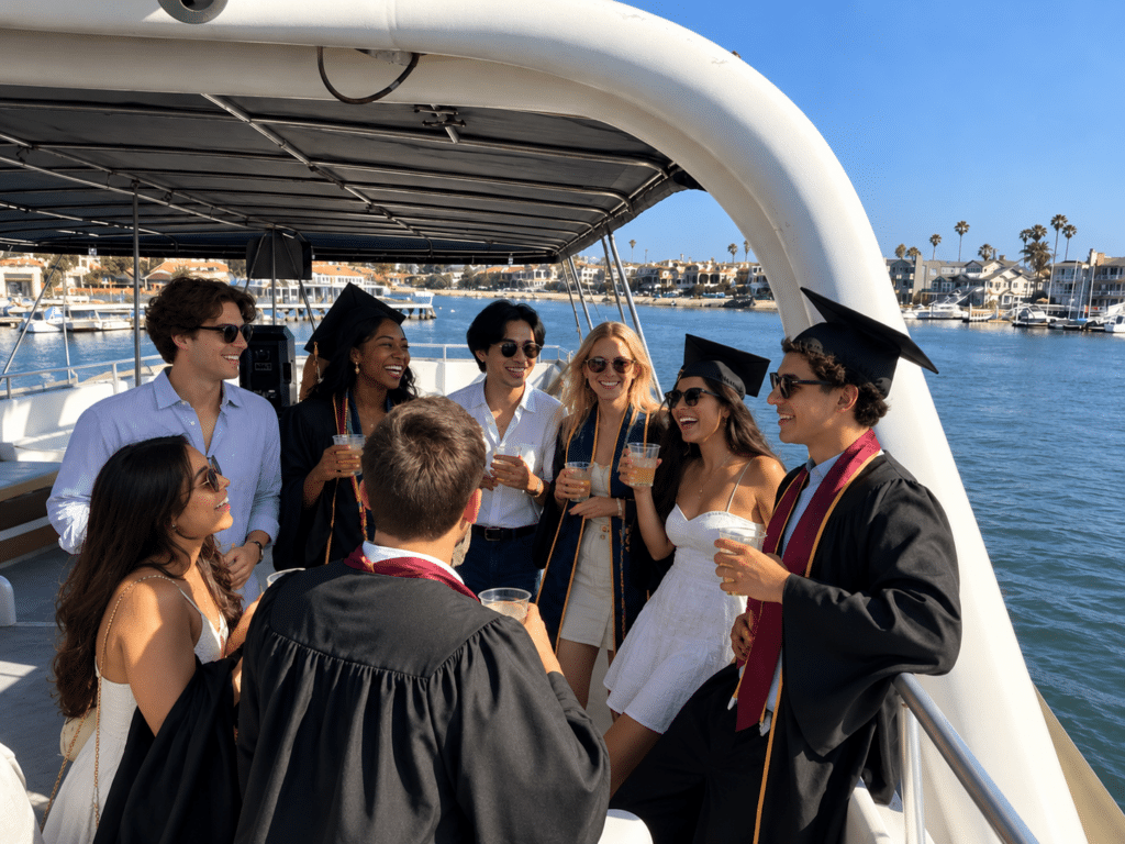 Graduation Celebration on the Yacht _ Los Angeles Yacht Charter